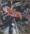 Marc Chagall: A vörös ló, Olaj, vászon